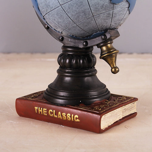 欧式复古存钱罐地球仪工艺品摆设创意家居卧室酒柜房间装饰品摆件 - 图2