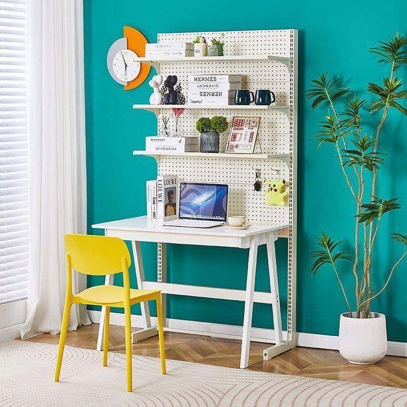 网红五金洞洞板书架改装少女书柜学生书桌落地展示收纳置物架立式,淘宝优惠券,粉丝福利购,淘宝优惠卷