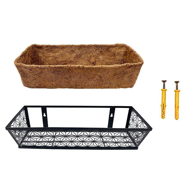 多边形方型挂壁花篮仿真装饰花篮家用窗台阳台装饰环保绿植花盆,淘宝优惠券,粉丝福利购,淘宝优惠卷