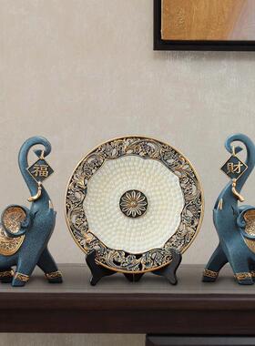 新式酒柜装居饰创意中代家11sz016客厅办公室玄关装饰品轻奢招财