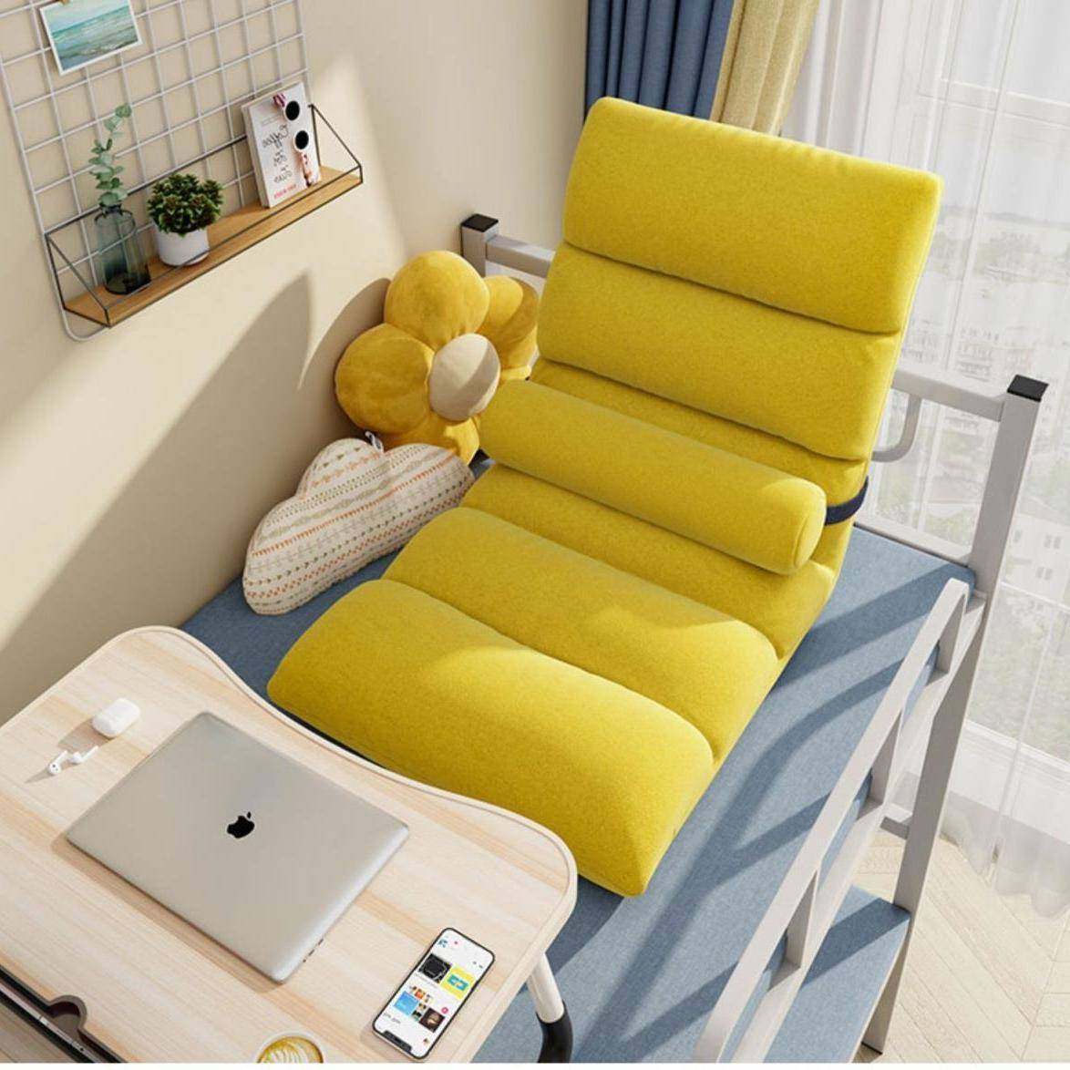 懒人沙发榻榻米单人折叠床上靠背座椅学生可躺阳台椅单人躺椅靠垫,淘宝优惠券,粉丝福利购,淘宝优惠卷