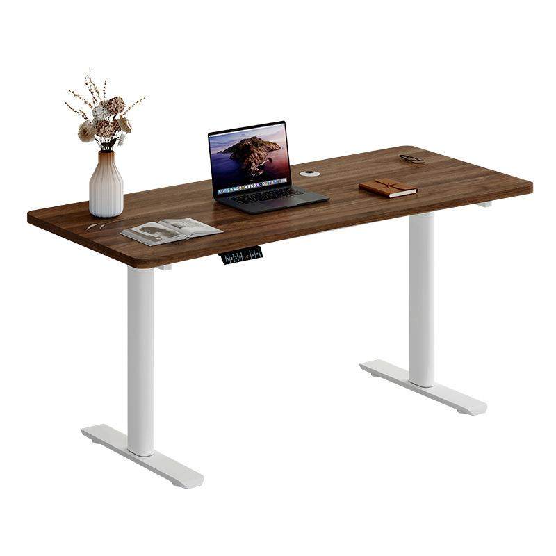 圆桌腿支椭电架电升降动桌双机智能电脑桌电竞桌家用办公403书桌,淘宝优惠券,粉丝福利购,淘宝优惠卷