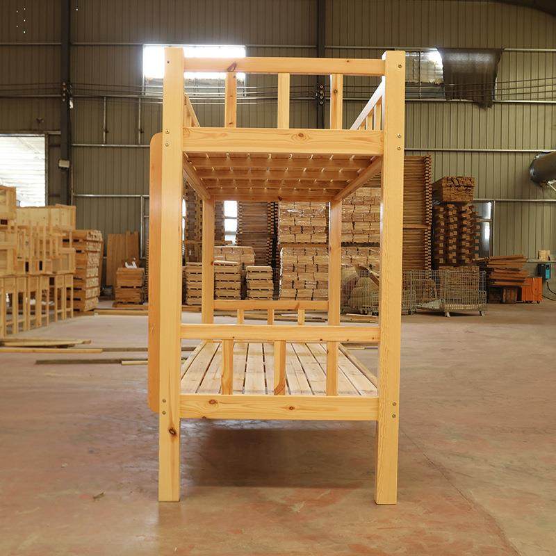 实木上下床两层儿童小户型高低床带扶梯成人宿舍木床子母床上下铺,淘宝优惠券,粉丝福利购,淘宝优惠卷