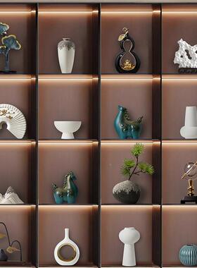 家新中YA736279式摆件居装饰工品创意客厅酒电视柜柜玄关软装艺品