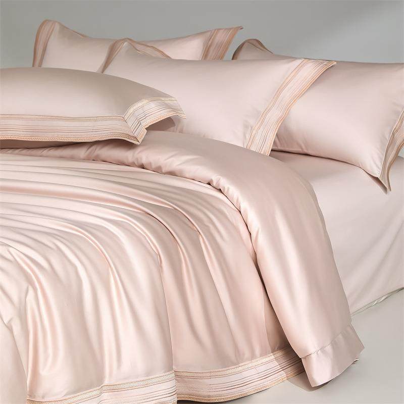 高档长绒棉四件套欧式全棉纯棉裸睡床品4件套床单床笠款被套,淘宝优惠券,粉丝福利购,淘宝优惠卷