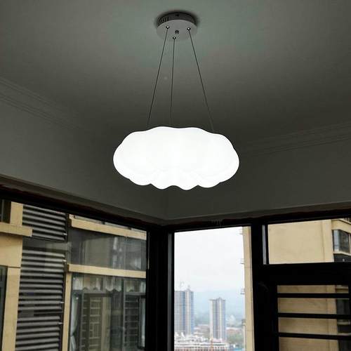 客厅吸顶灯圆DF-9502形网红云店朵L服装童儿房ED卧室创意南瓜餐厅 - 图1