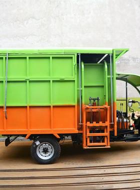 环卫垃圾桶提升机电动农用车垃圾升降提升机厨余垃圾上料倒料机