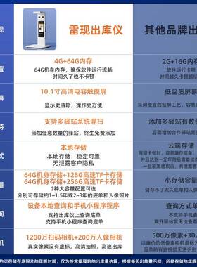 快递驿站出库扫描仪一体机混扫通用邮政溪鸟兔喜多多买菜高拍仪