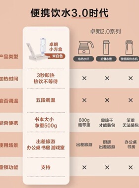 卓朗即热台式饮水机家用便携