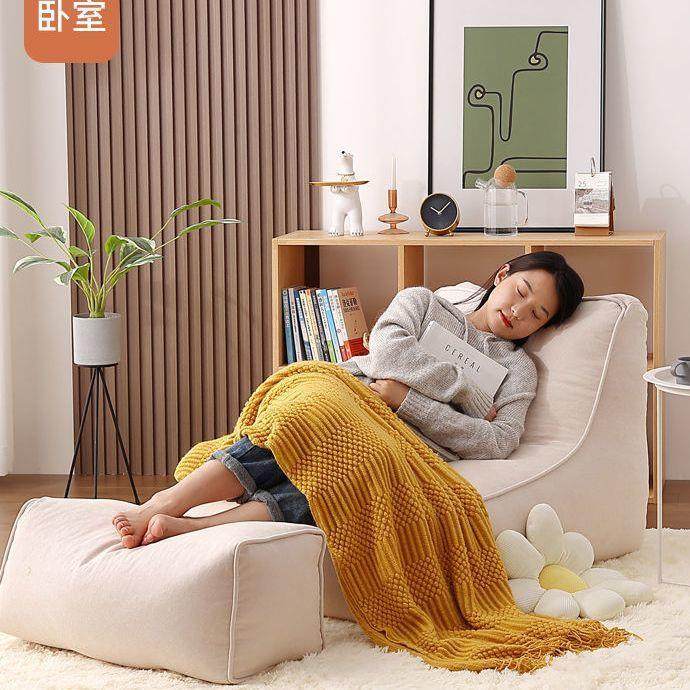 懒人沙发轻奢阳台躺椅看书房间懒人休闲阳台单人网红,淘宝优惠券,粉丝福利购,淘宝优惠卷
