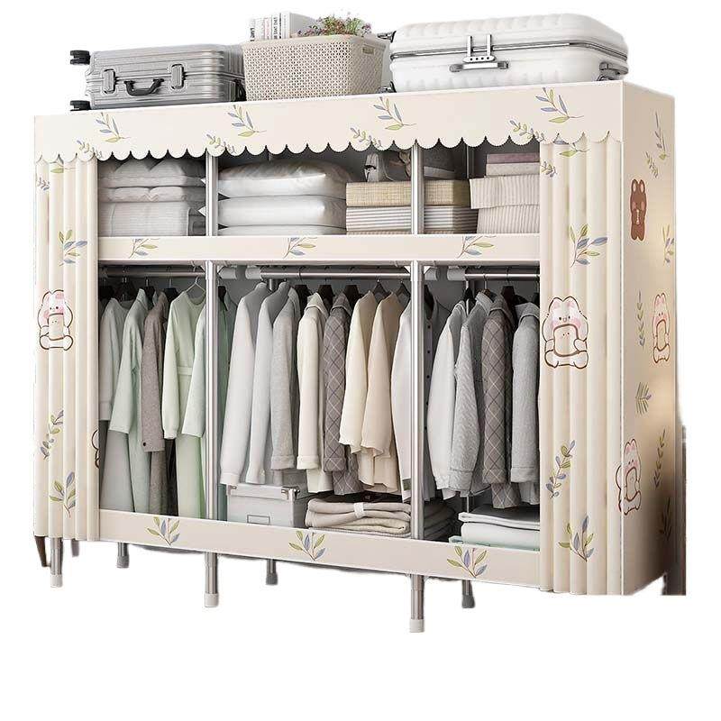 简易衣柜家用卧室出便房携式衣49603柜管收纳衣橱钢一件起批一租,淘宝优惠券,粉丝福利购,淘宝优惠卷