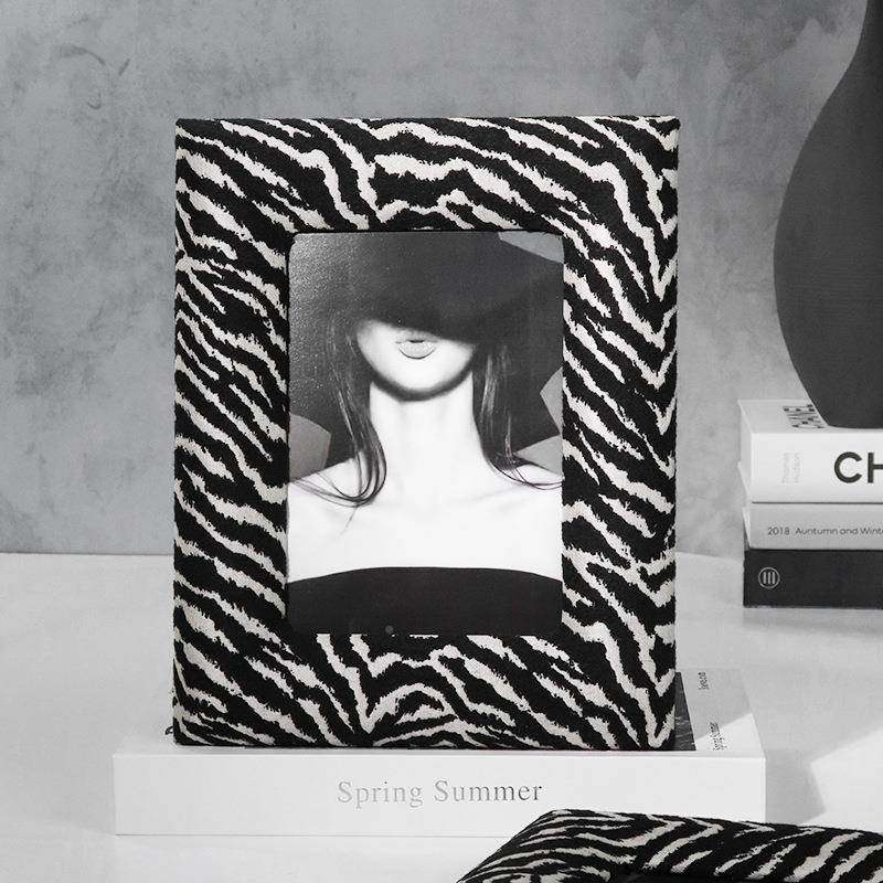 新款创意创意相框高档布艺相摆台6寸7寸样板房装软饰框品长方形简,淘宝优惠券,粉丝福利购,淘宝优惠卷