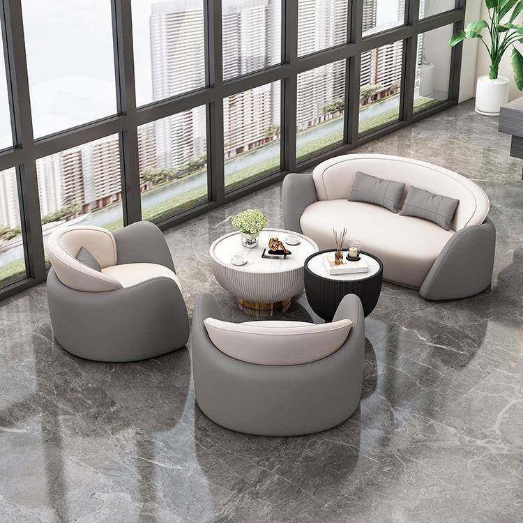 售楼处接待洽谈休息区沙发椅办公商务接待会客三人位洽谈桌椅组合,淘宝优惠券,粉丝福利购,淘宝优惠卷