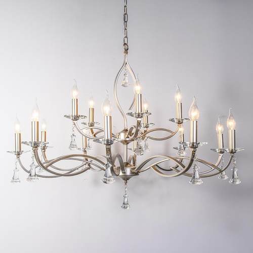 新款LED美式乡村吊灯客厅简约法式卧室灯蜡烛创意设计餐厅灯具 - 图1