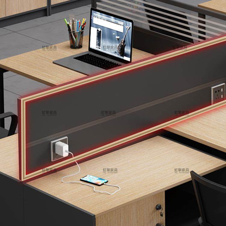 办公室屏风办公桌简约现代2四人工位职员办公桌椅组合单人财务桌,淘宝优惠券,粉丝福利购,淘宝优惠卷