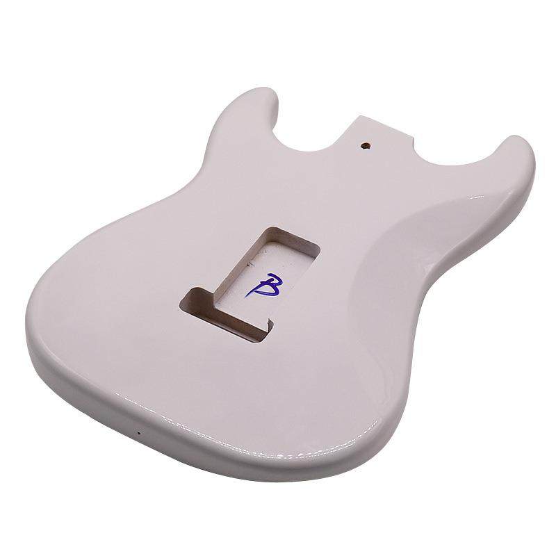 杨木琴体白色琴桶电吉他琴身亮光吉他组装改装吉他乐器配件,淘宝优惠券,粉丝福利购,淘宝优惠卷