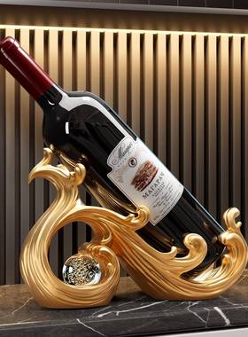 风生奢水起酒红酒架摆件客厅轻高档JMY049创意电柜柜餐视边柜装饰