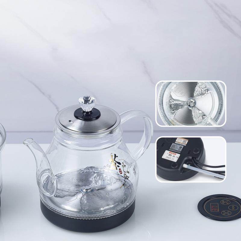 智能全自动岩板茶桌茶台茶几隔空烧水壶三孔茶壶底部上水壶电陶炉,淘宝优惠券,粉丝福利购,淘宝优惠卷