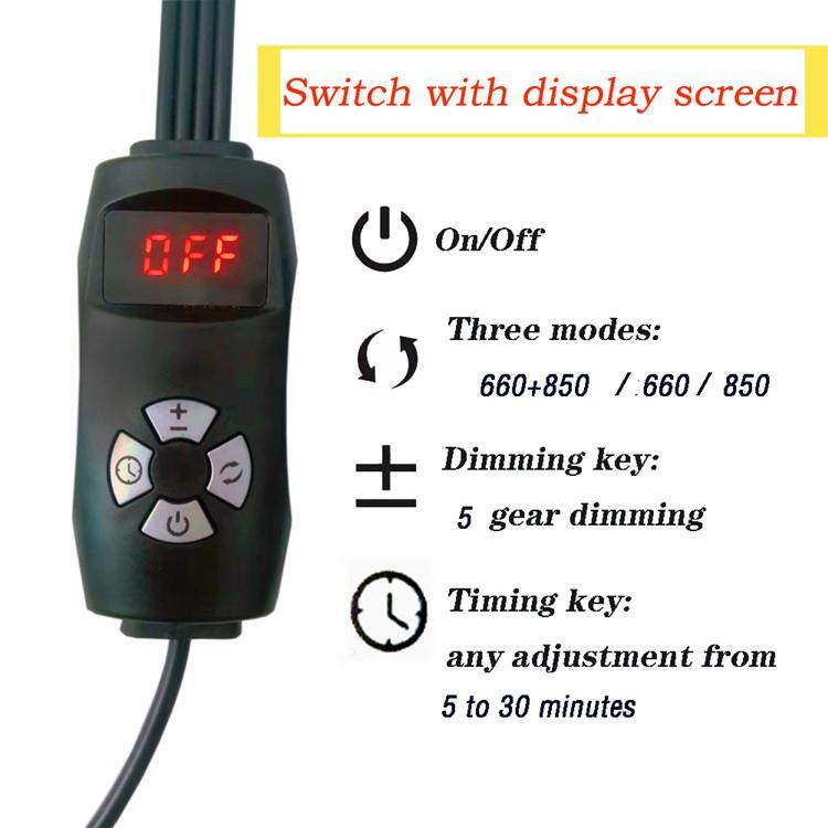 爆款4头理疗灯支架红外美容仪灯660nm850nm远红外光疗灯,淘宝优惠券,粉丝福利购,淘宝优惠卷