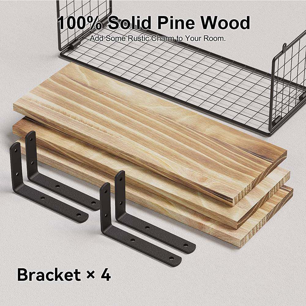 浴室储物架厨房客厅壁挂式隔板实木墙上悬浮墙上置物架木质,淘宝优惠券,粉丝福利购,淘宝优惠卷