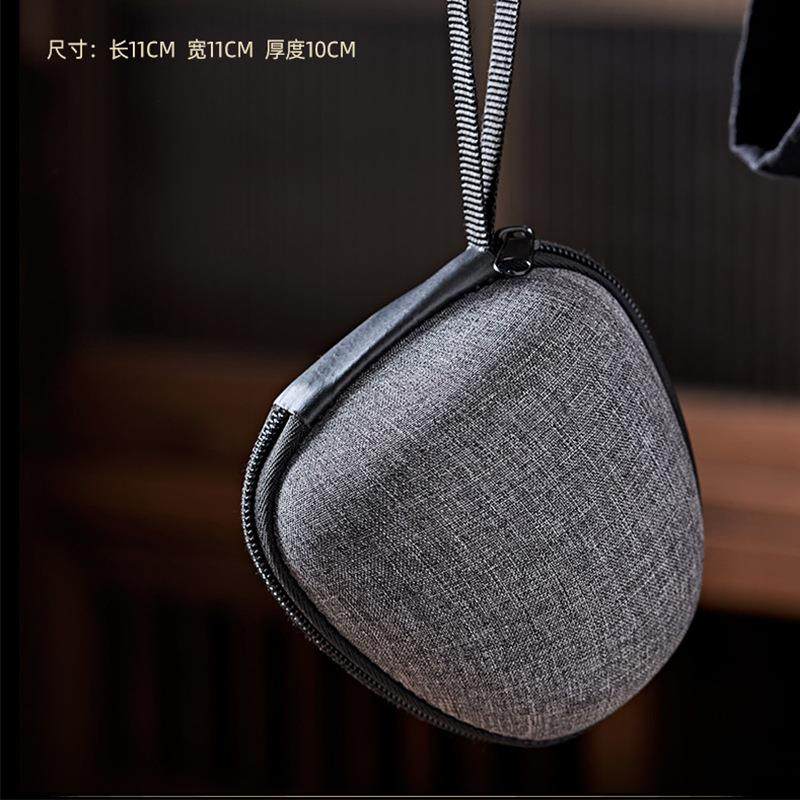 建水紫陶便携式茶具旅行套装高档单人快客杯户外出差泡茶神器刻字,淘宝优惠券,粉丝福利购,淘宝优惠卷