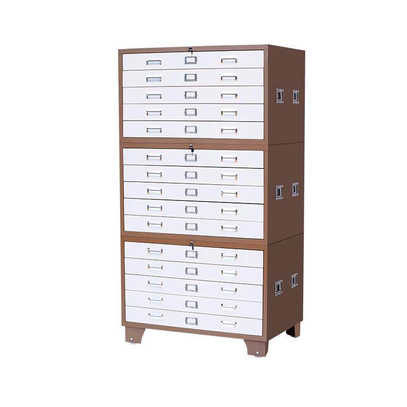 钢制底图柜文件柜工程资料图纸柜0号1号多层带轮抽屉柜资料收纳柜,淘宝优惠券,粉丝福利购,淘宝优惠卷