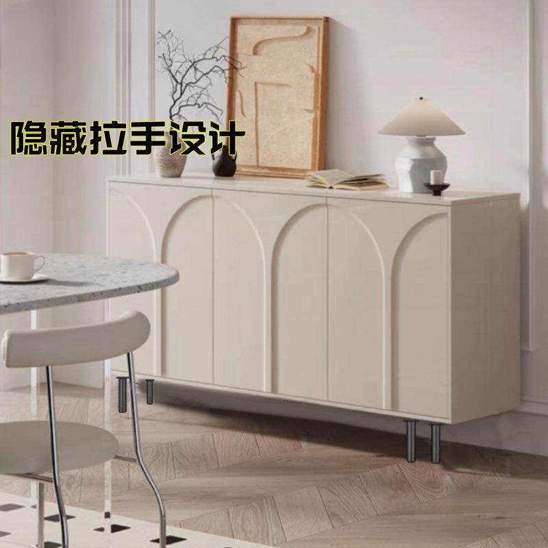 意式烤漆餐边柜实木入户玄关茶水柜创意艺术碗柜多功能收纳储物柜,淘宝优惠券,粉丝福利购,淘宝优惠卷