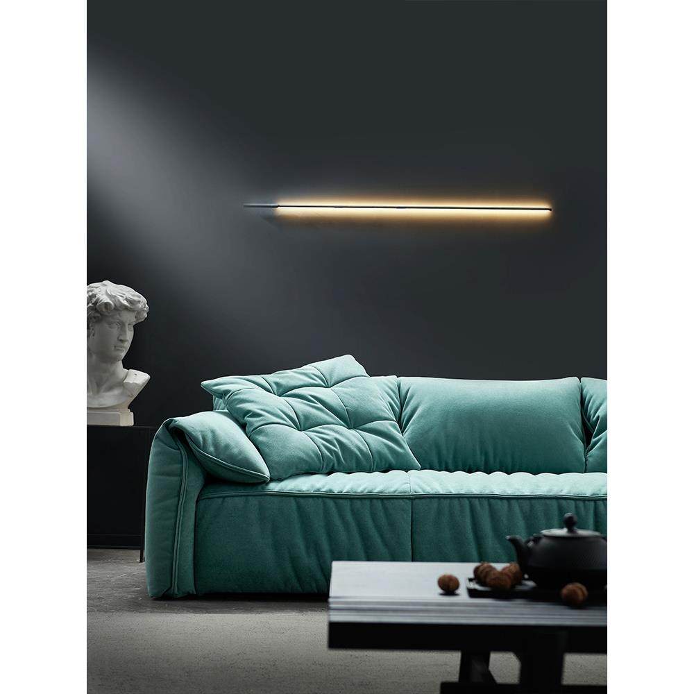 布艺沙发大象耳朵磨砂布三人位小户型直排沙发意大利设计软体沙发,淘宝优惠券,粉丝福利购,淘宝优惠卷