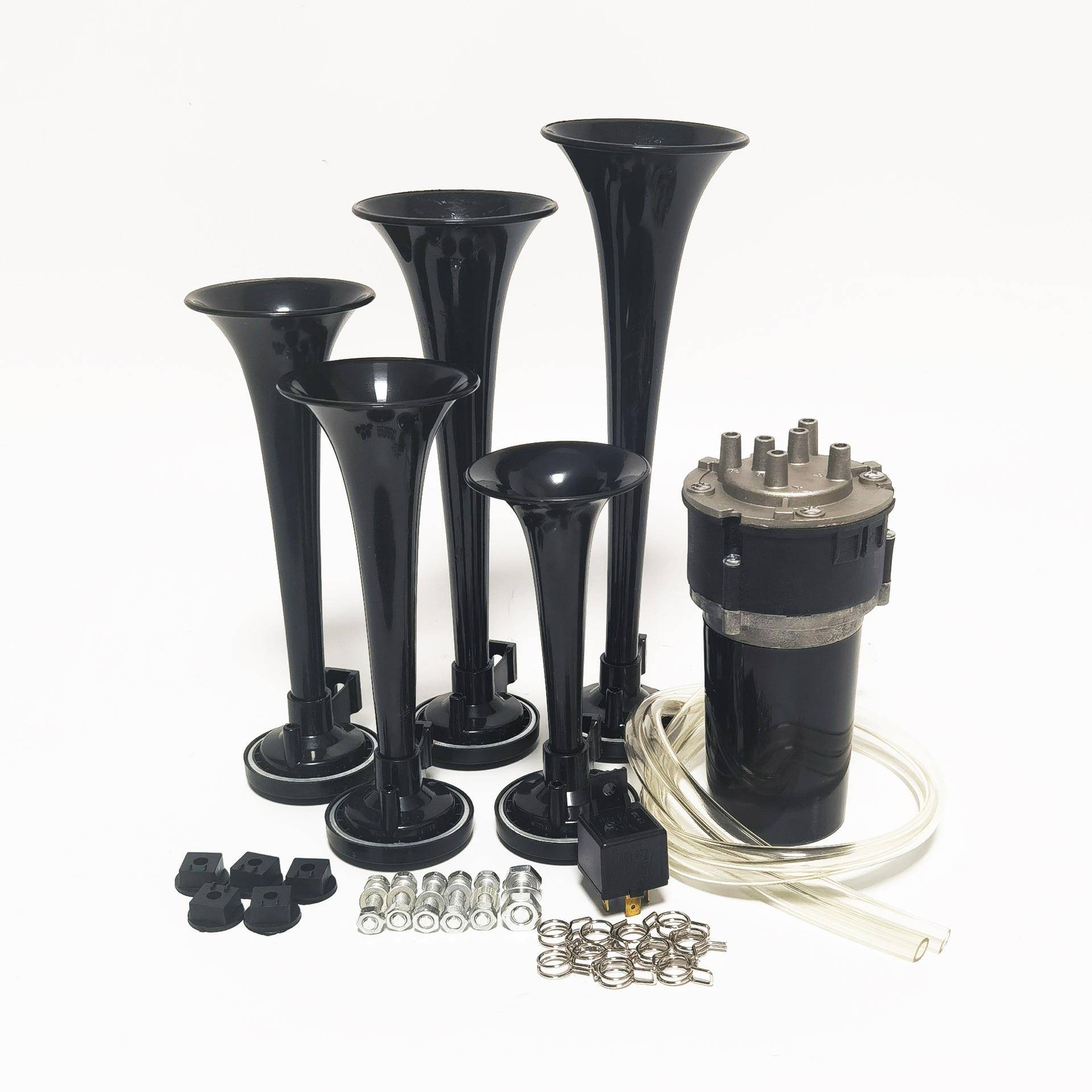 DHKA亚冠-AS045现货五管电动泵音乐气喇叭爵士乐货车卡车用 - 图0