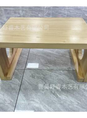实木中式古琴桌凳飘窗桌榻榻米中式小茶几炕桌国学桌培训班课桌