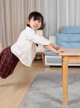 幼儿园桌椅儿童学习桌小学生书桌宝宝餐椅学生餐桌实木桌笑脸椅子