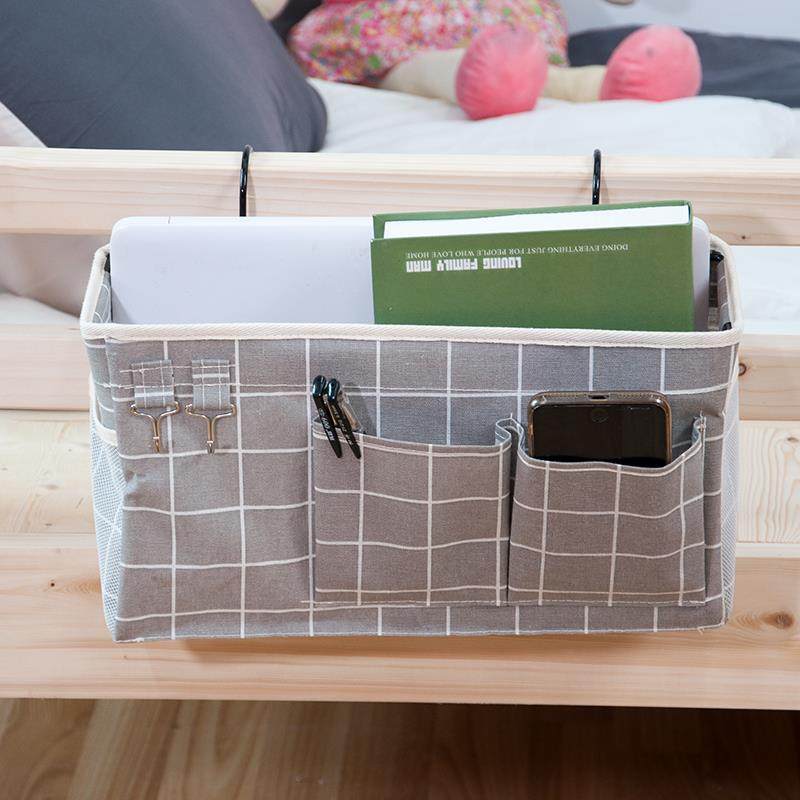 寝室上铺床边收纳袋挂袋床头布艺储物挂篮住校学生床上宿舍,淘宝优惠券,粉丝福利购,淘宝优惠卷