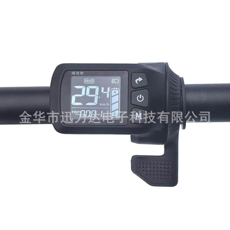 电动滑板车LCD液晶智能仪表指拨二合一外贸速度显示-GZ3-SM,淘宝优惠券,粉丝福利购,淘宝优惠卷