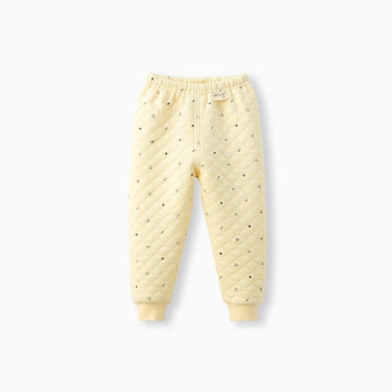 婴儿裤子三层夹棉纯棉宝宝保暖秋裤男童秋冬加厚儿童内衣女童内穿,淘宝优惠券,粉丝福利购,淘宝优惠卷