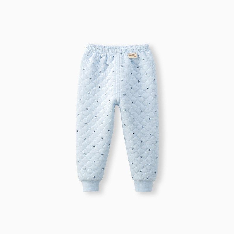 婴儿裤子三层夹棉纯棉宝宝保暖秋裤男童秋冬加厚儿童内衣女童内穿,淘宝优惠券,粉丝福利购,淘宝优惠卷