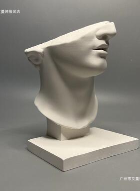 复古罗马石雕塑众LBR艺小术风高面级感桌膏摆件家居装饰礼品