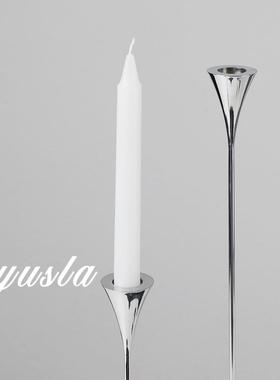 法式中古风CNR轻奢烛高级台感客厅卧室视柜电样间摆件桌板面软装