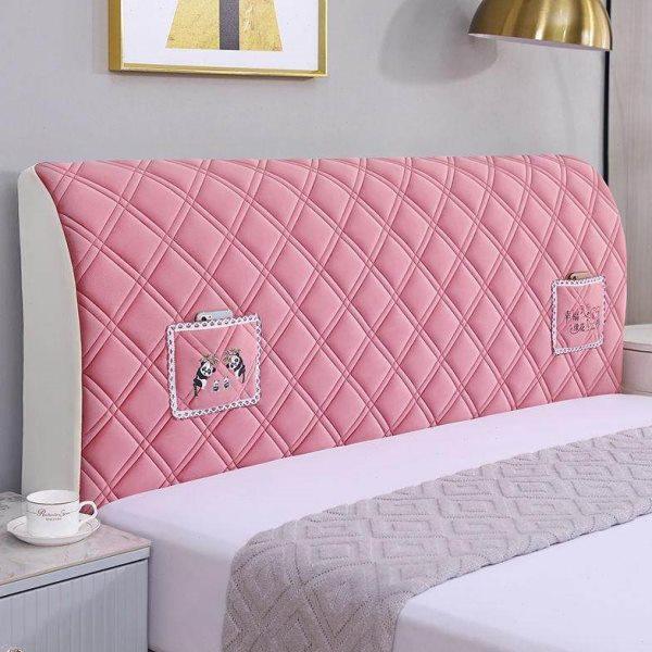 新款荷兰绒加厚夹棉软包简约现代一体通用床头防尘罩,淘宝优惠券,粉丝福利购,淘宝优惠卷