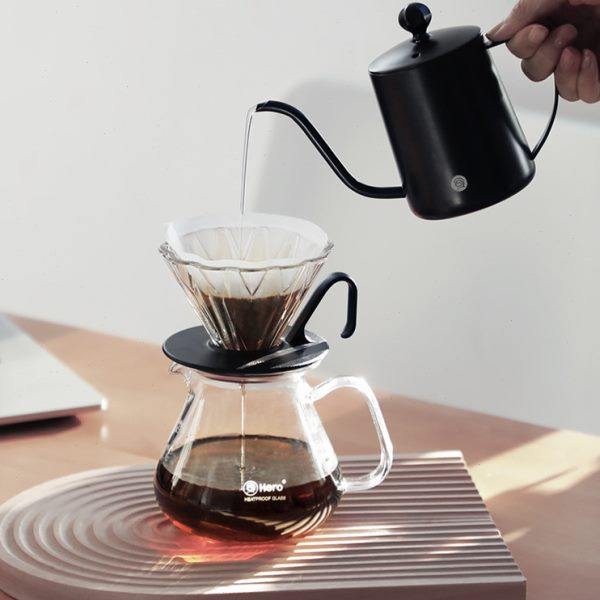 Hero英雄C03手冲咖啡壶家用挂耳咖啡手冲壶304不锈钢长嘴壶细口壶,淘宝优惠券,粉丝福利购,淘宝优惠卷