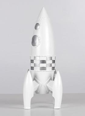 NBH现代童房样卡儿视通星际火箭摆件板间卧室客厅电柜航天飞船装