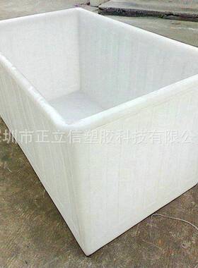 白色塑料周转箱带盖加厚胶框塑料周转箱储物框子周转箱工业物流箱