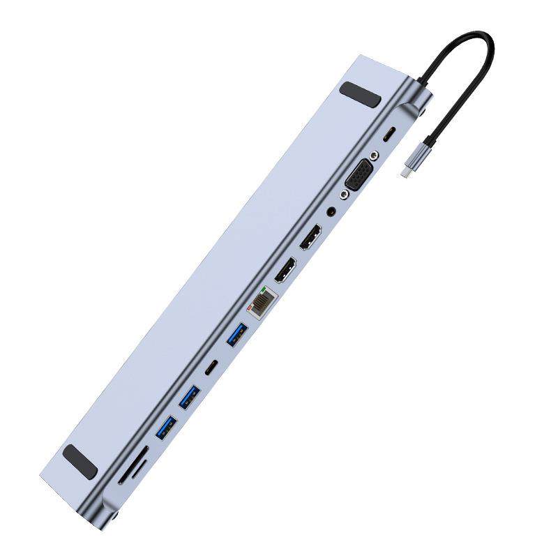 typechub扩展坞usbhub多功能集线器拓展坞12合1双HDMI异显,淘宝优惠券,粉丝福利购,淘宝优惠卷
