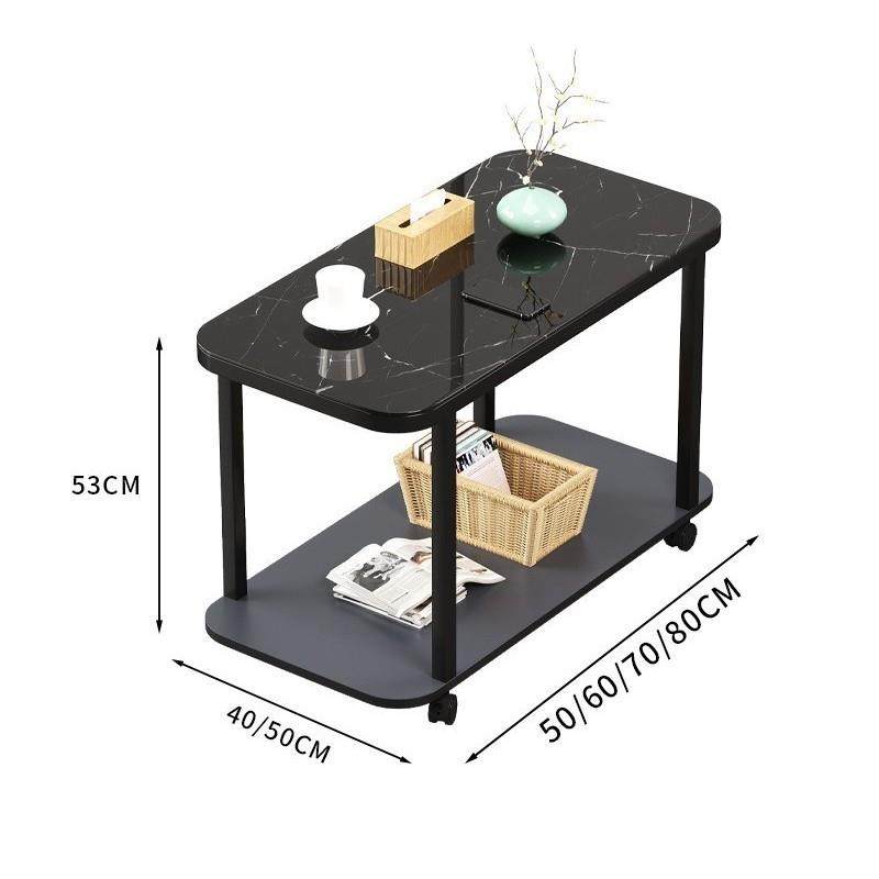 沙发客厅边柜茶几侧边小户型简约现代家用移动带轮茶桌置物架角几,淘宝优惠券,粉丝福利购,淘宝优惠卷