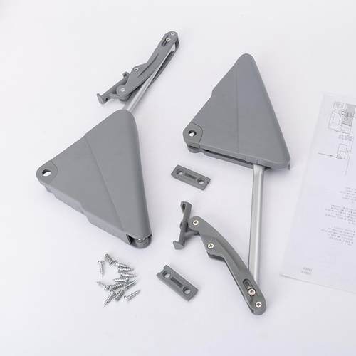 橱柜上翻液压上翻门气动缓冲垂直上升移门较链拉杆家具五金配件 - 图0