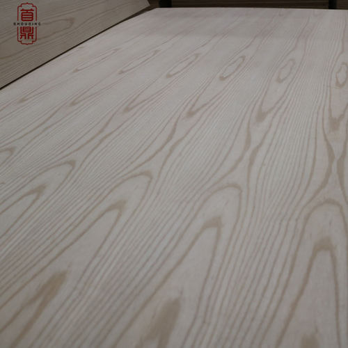 18mm白蜡木木皮贴面板厂家定制多层板木工板密度板天然白蜡木贴面 - 图2