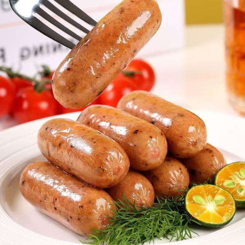 【4袋1kg】猪肉烤肠纯肉肠烧烤香肠