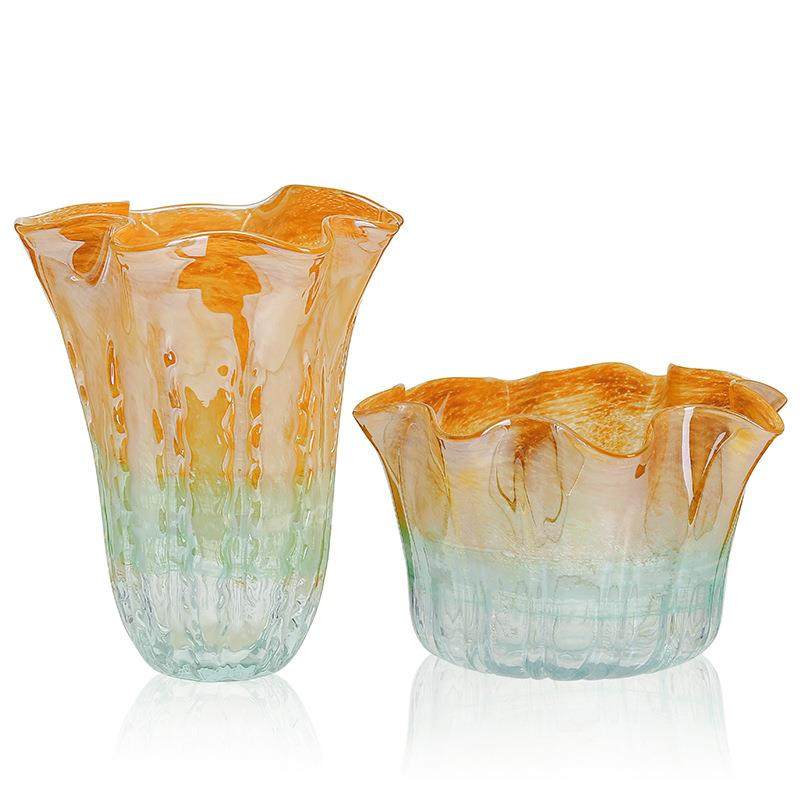 钻石星玻璃花瓶花盆创意中古高级感插花器软装摆件大花瓶花盆,淘宝优惠券,粉丝福利购,淘宝优惠卷