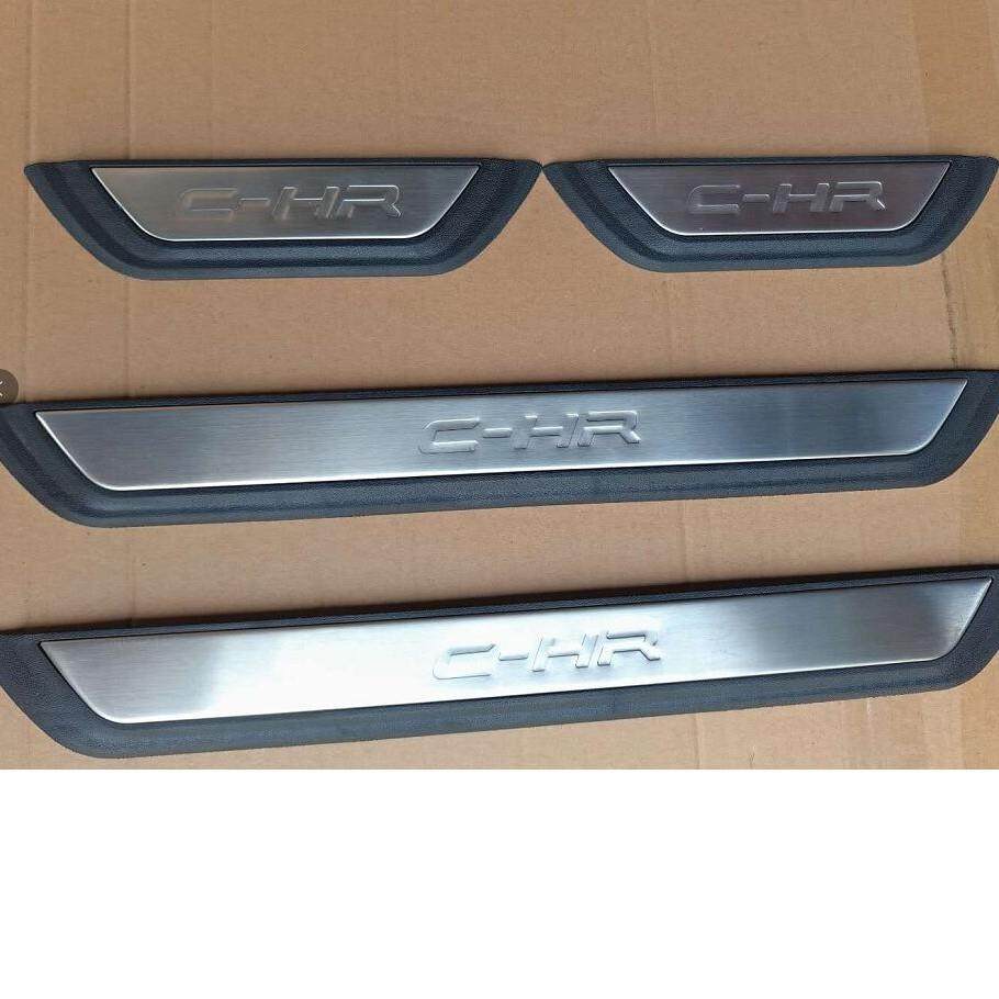 适用于ToyoaCHR2023带灯门槛条led灯流光灯迎宾踏板不锈钢防刮,淘宝优惠券,粉丝福利购,淘宝优惠卷