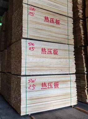国产黄杨木木料加工烘干热压正平白杨木销售全国
