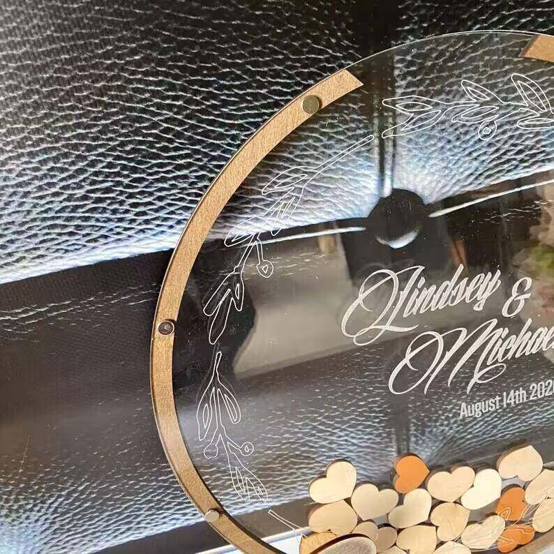 礼圆形婚签到66台结婚爱心木册片相框森系婚礼意logo签名桌创面摆,淘宝优惠券,粉丝福利购,淘宝优惠卷